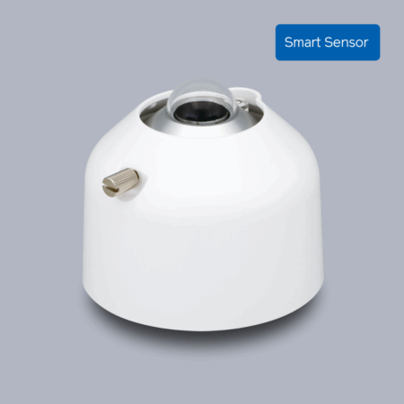 MS-40S pyranometer with smart sensor, displayed on a neutral grey background.