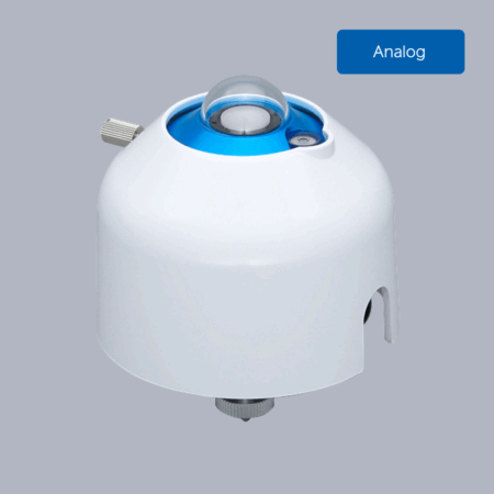 MS-80 pyranometer with analog output, displayed on a plain grey background.