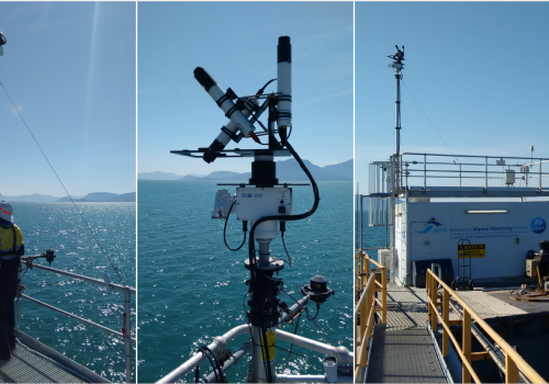 STR at Lucinda jetty observatory